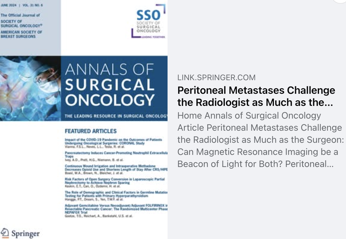 A New Light on Detecting Cancer Spread in the Abdomen