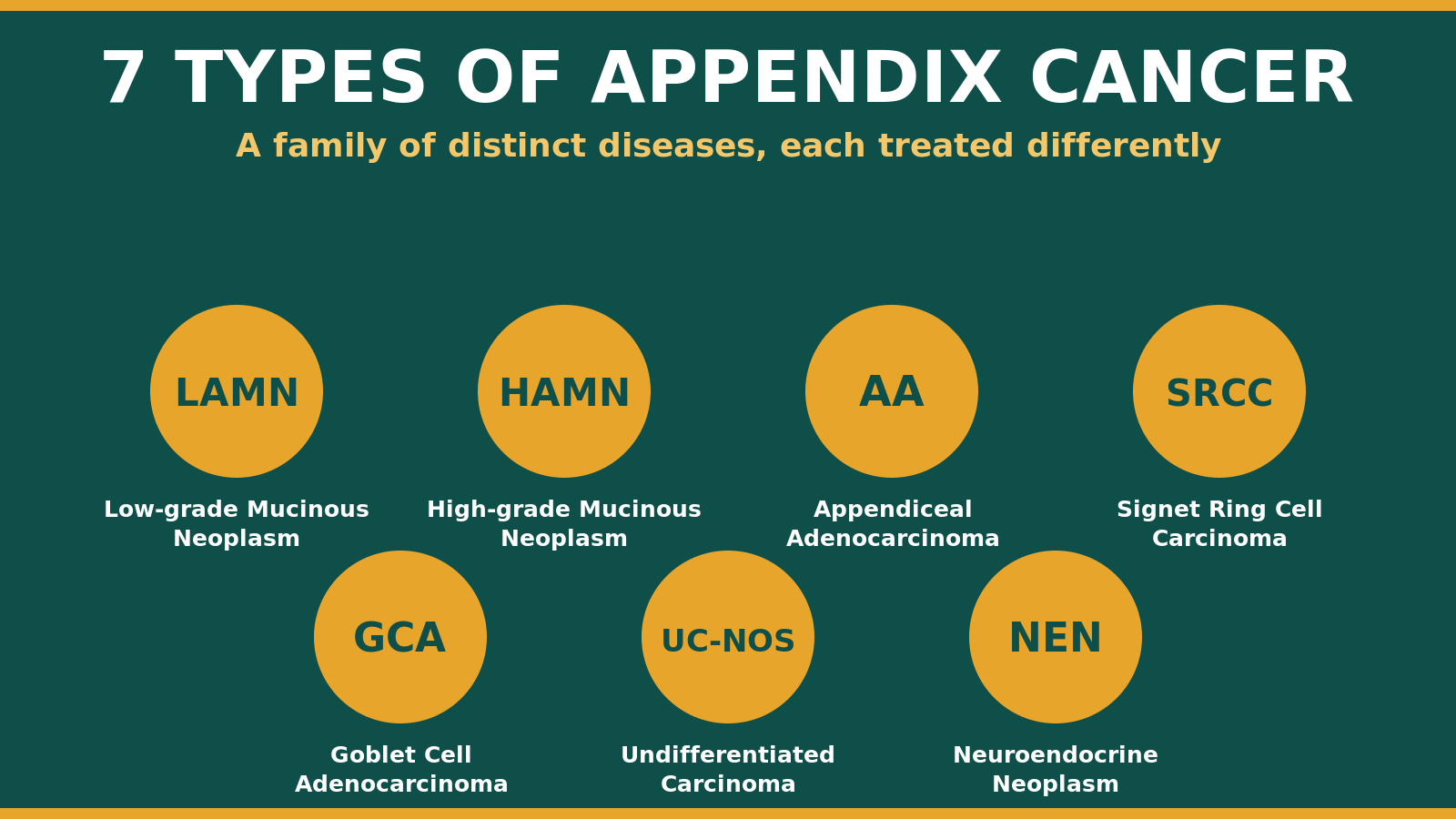 7 Types of Appendix Cancer