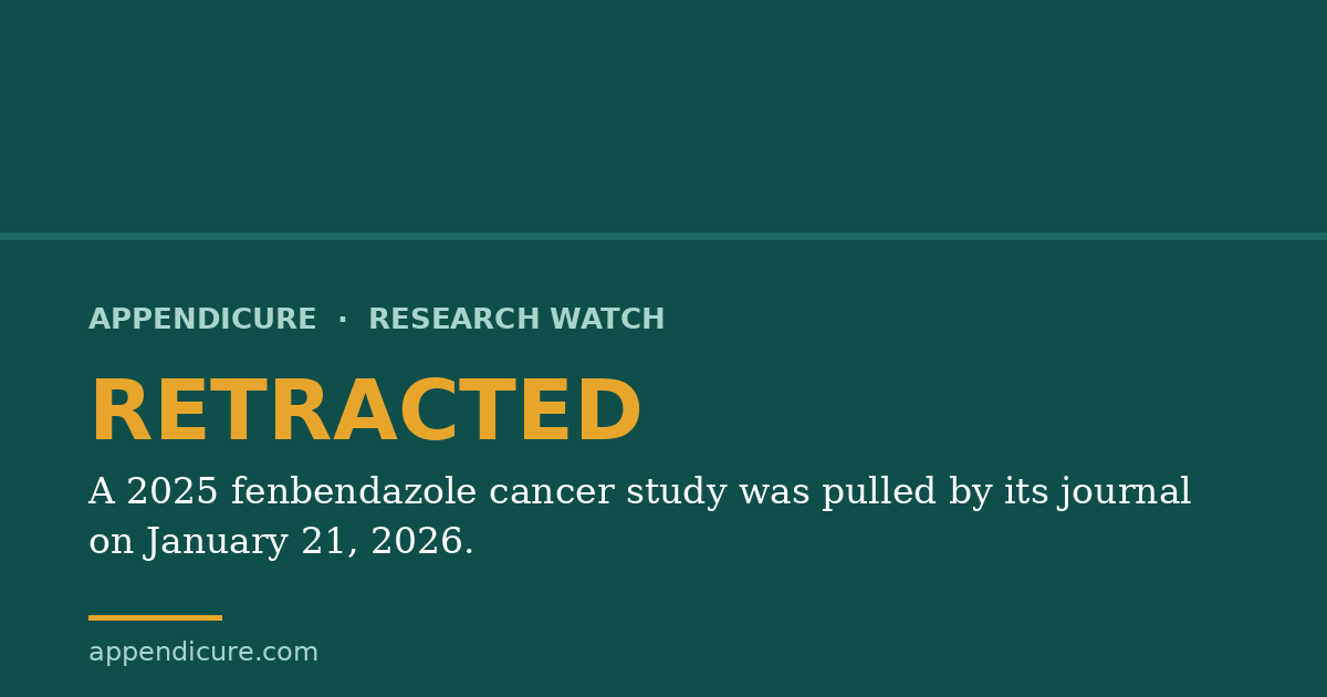 The Retracted Fenbendazole Study, and How to Check Papers Yourself