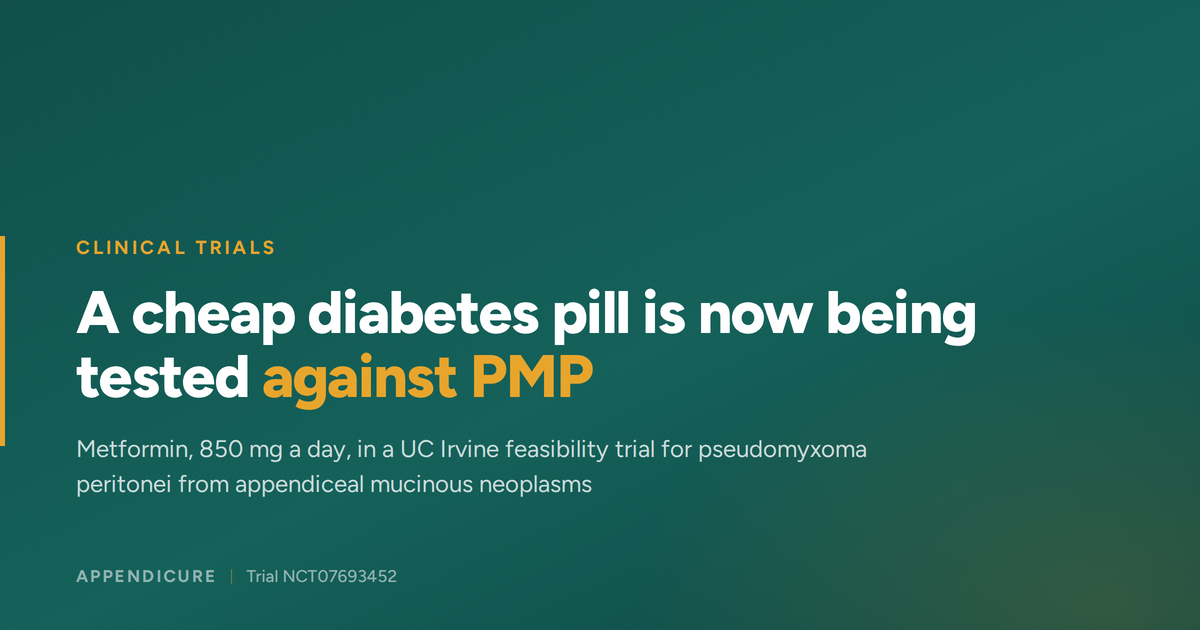 Why a Cheap Diabetes Pill Is Now Being Tested Against PMP