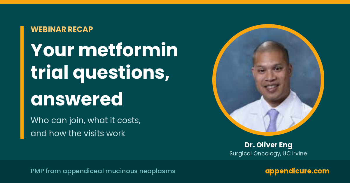 Dr. Oliver Eng Answers Your Questions About the Metformin PMP Trial